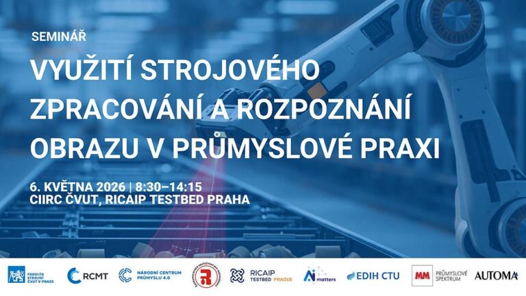 Využití strojového zpracování a rozpoznání obrazu v průmyslové praxi